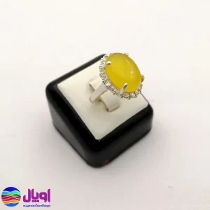 انگشتر نقره زنانه شرف شمس-1